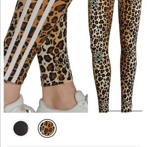 Adidas medium leopard leggings